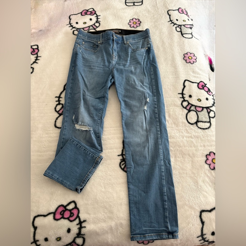 torrid Light Wash Bombshell Straight Jeans